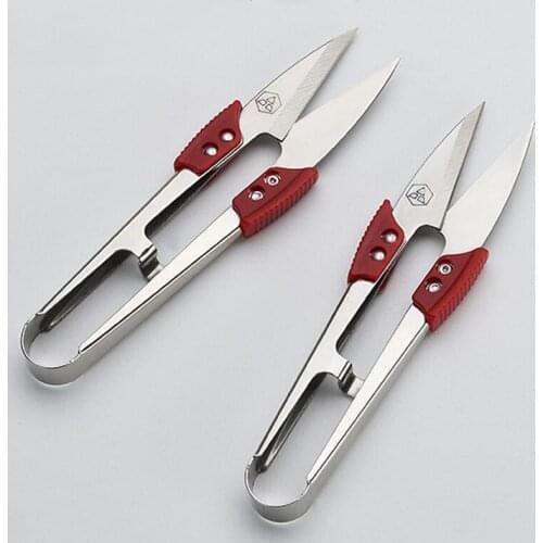 Cutting Scissors Stainless Steel Yarn Shears Sewing Scissors Cross Stitch Embroidery U Shape Scissor Thread Scissors for Fabric