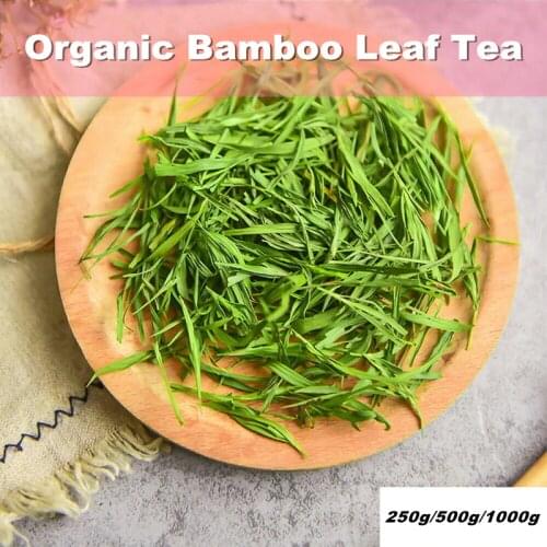 Organic Real Bamboo Leaf Tea Silica Rich All Natural Caffeine Free Herbal Tea