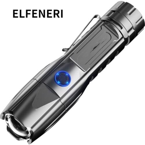 Ultra-bright LED Rechargeable Lantern Bright Flashlight Charging Waterproof Outdoor Portable Long-range High-power Light Zoom