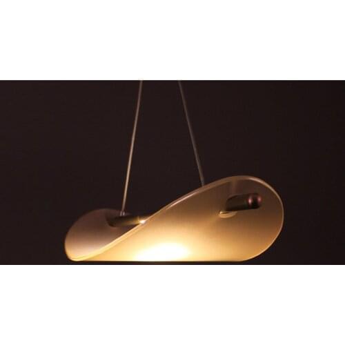 LED Pendant Light Nordic Single Glass Pendant Lamp for Reading Living and Dining Room, Bar,Art Restaurant AC85-260V