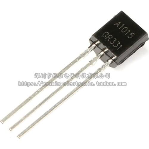 100pcs / 1 lot Transistor A1015 TO-92