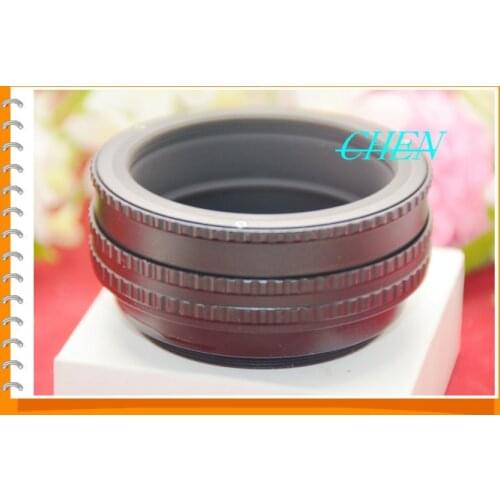Metal M58-M58 25-55 M58 to M58 Mount Focusing Helicoid Ring Adapter 25-55mm Macro Extension Tube