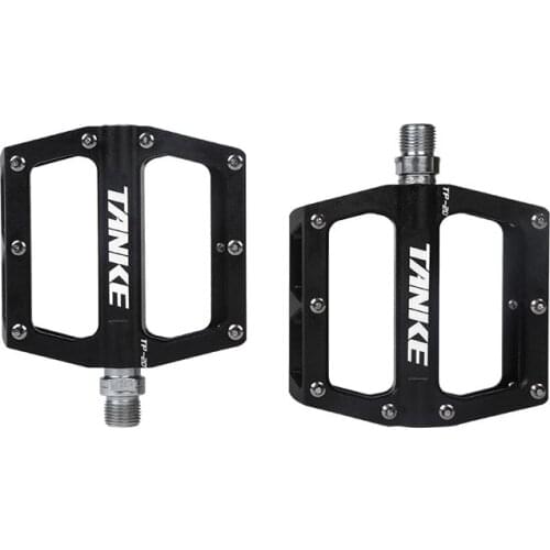 Bicycle Pedals TANKE TP-20 Ultralight Aluminum Alloy Colorful Hollow Anti-skid Bearing Mountain Bike Accessories MTB Foot Pedals