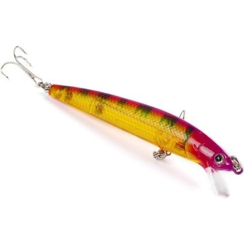 Carp fishing wobbler 10pieces/set 9.5cm 8.5g portable fishing hard bait crank bait artificial bait, used for fishing tackle bait