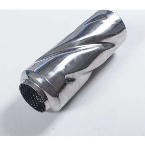 Central Resonator Tornado Resonator Bullet Muffler for Enhanced Sound and Power