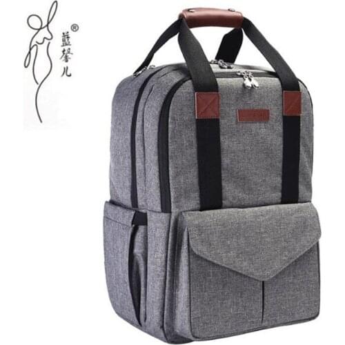 High Quality Diaper backpack multifunctional Diaper Bags large capacity infant stroller bag fashion baby nappy changing bag Tote