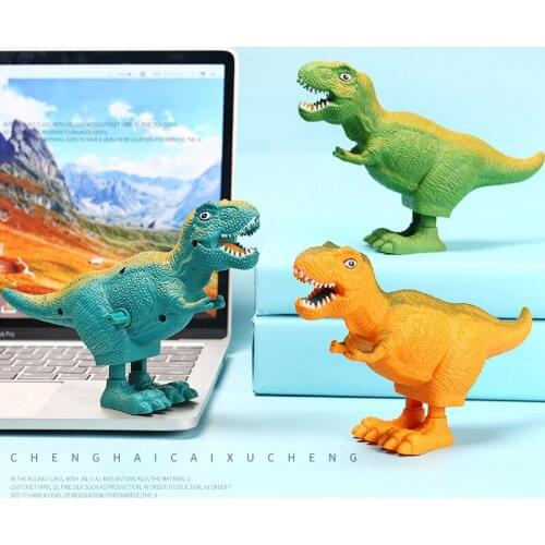 Clockwork Wind-Up Toys For Childre Birthday Surprises Gifts Kids Simulation Dinosaur Tyrannosaurus Model Vintage Classic Toys