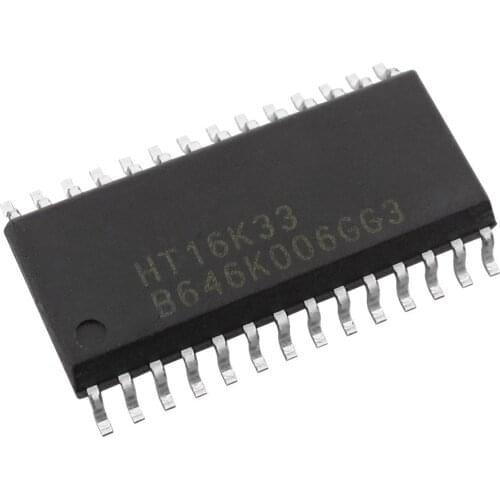 10PCS HT16K33 28SOP LED driver IC