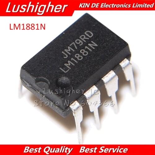 10PCS LM1881N DIP8 LM1881 DIP 1881N DIP-8