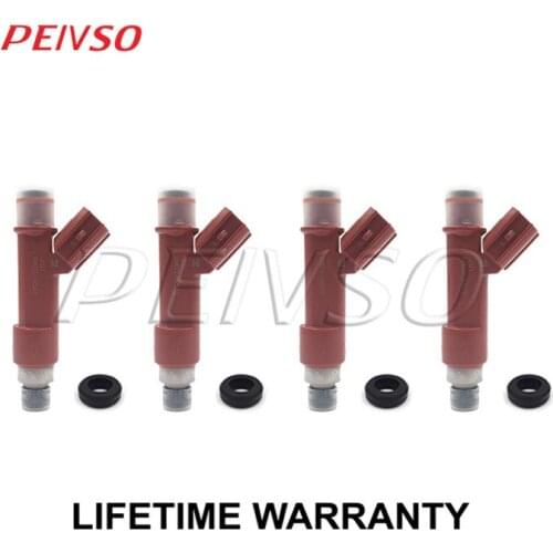 4x 23250-21060 23209-21060 fuel injector for TOYOTA General YARIS NCP9* 1.3 2NZFE 2005~2011