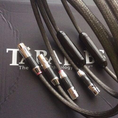 ISM 0.8 XLR Balance Audio Interconnect Cable with Carbon Fiber Silver Plated Connector Plug