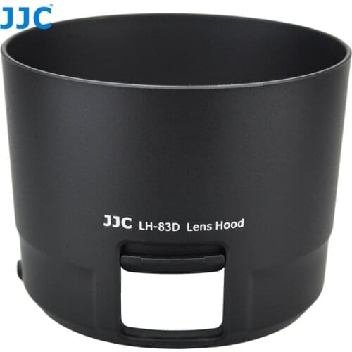 JJC LH-83D Lens Hood For CANON EF 100-400mm f/4.5-5.6L IS II USM Lens With A Filter Access Window Replaces Canon ET-83D