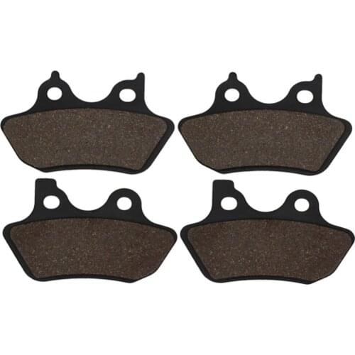 Cyleto Motorcycle Rear Brake Pads for Harley Davidson FLST / FLSTI Heritage Softail 2006 FLSTN / FLSTNI Softail Deluxe 2005 2006