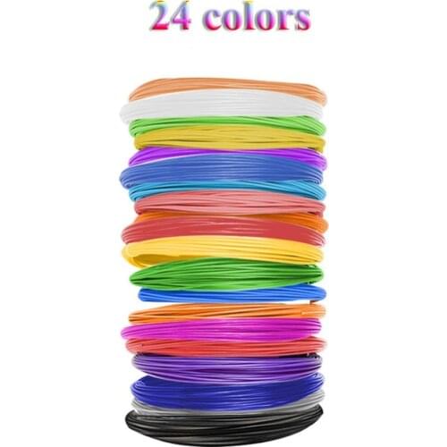 Dikale PLA Filament 120m 3D Printing Material 3D Pen Refill 1.75mm Filamento PLA No Smell For 3D Impresora Drawing Printer Penci
