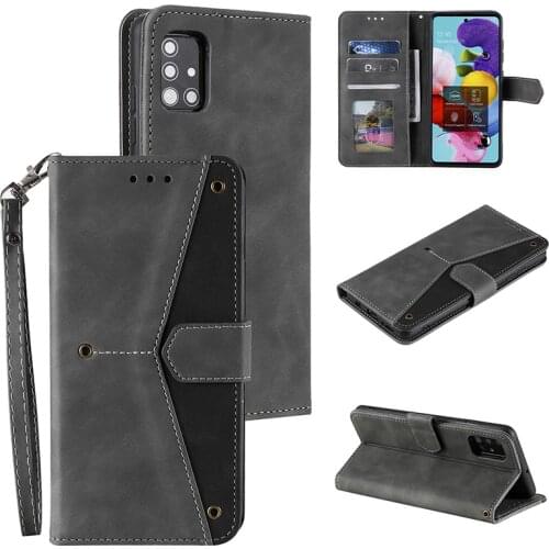 New Splice Flip Leather Case For Huawei P40 P40 Pro P40 Lite Business Wallet Book Stands Phone Cover For Huawei P30 P30 Pro Case