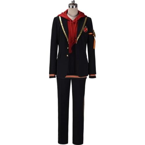 Hot! GameTwisted Wonderland Aladdin Cos Suit Jamil Viper School Uniforms Cosplay Costume Outfit H