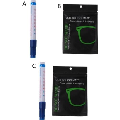 Nano Anti-Fog Solution for Glasses Goggles Phones Camera Lens Wipes Reusable Microfiber Wipes Stay Clear Lens Defogger