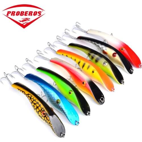 PRO BROS One Piece Fishing Bait Accessories 3D Fishing Tackle 44g/14.5cm Fishing lure With 1/0# Hook Baits