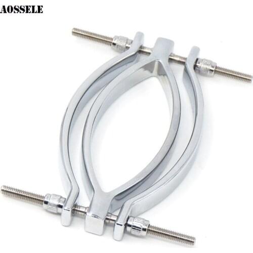 G spot Stimulation Stainless Steel Colposcope Dilator Speculum Sex toy For Women Expansion Voyeuristic Device Vaginal Dilators