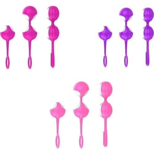Silicone Vaginal Ball Kegel Ball Ben Wa Ball Spin balls Vagina Tighten Exercise Machine Vaginal Geisha Ball Sex Toys for Women