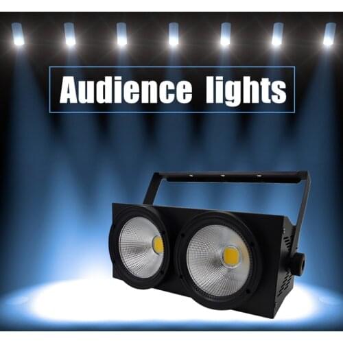 LED COB 2eyes 2x100W Blinder Lighting DMX Stage Lighting Effect DMX Controller Club Show Night DJ DiscoStage Lighting