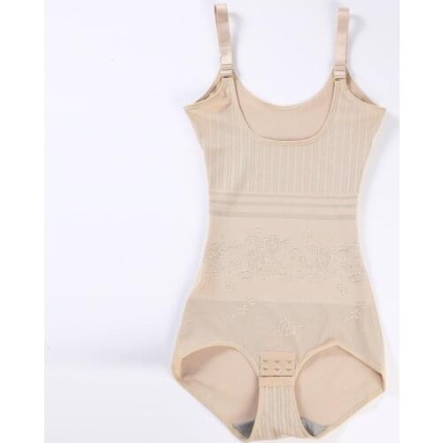 Women Post Natal Postpartum Slimming Underwear Shaper Recover Bodysuits Shapewear Waist Corset Girdle Female Black/Skin