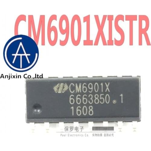 10pcs 100% orginal new real stock Synchronous rectifier chip CM6901XISTR CM6901X SOP-16