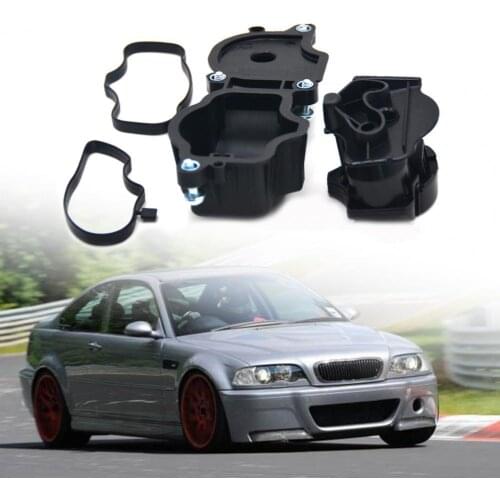 2Pcs Oil Breather Valve ABS Black Crankcase Oil Vent Valve 11127799224 for BMW 1/3/5 M47 E46 E90 318d