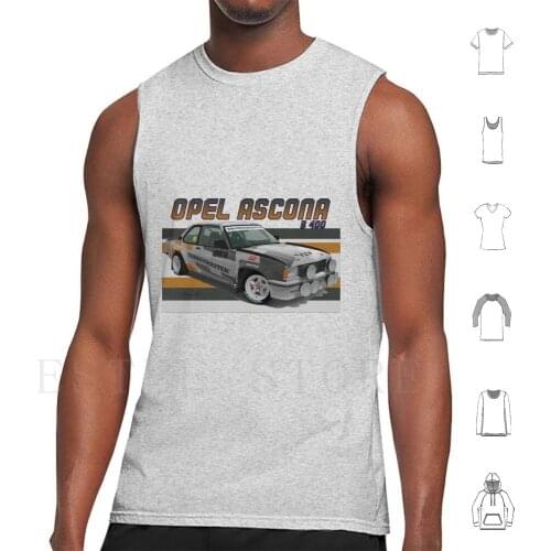Ascona Opel Ascona B 400 Tank Tops Vest Sleeveless Kangoo Koleos Captur Sandero Master Espace Fluence Kwid Car Logan Clio