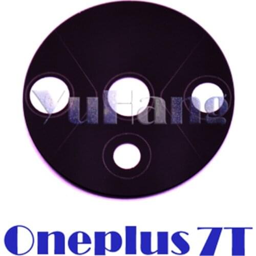 For OnePlus 7T Original Rear Back Camera Glass Lens Replacement Part with Adhesive Sticker