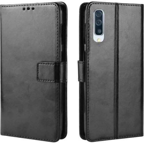 For Samsung Galaxy A50 Case Flip Luxury PU Leather Phone Case For Samsung Galaxy A50 A 50 SM-A505F A505 A505F Case Cover