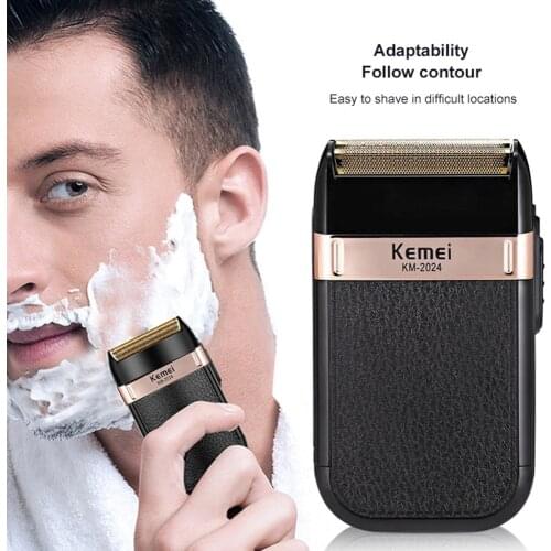 Electric Shavers For Men Razor Shaving Trimmer Machine Beard Trimmer Shaver USB charging Twin Blade Reciprocating cutter head