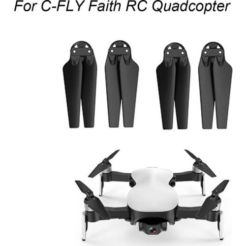 HIINST 4pcs Propeller for C-FLY Faith RC Quadcopter GPS Quick Release Props Folding Blade Spare Parts Replacement Accessory Wing