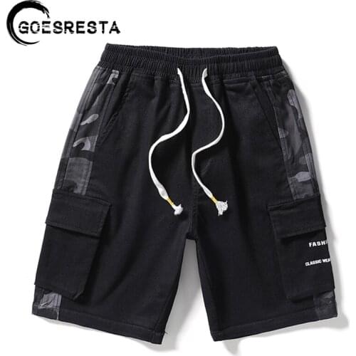 Large Size M-8XL Cotton Shorts Men 2021 Summer New Fashion Harajuku Korean Men Pants Hip Hop Streetwear Camouflage Mens Shorts