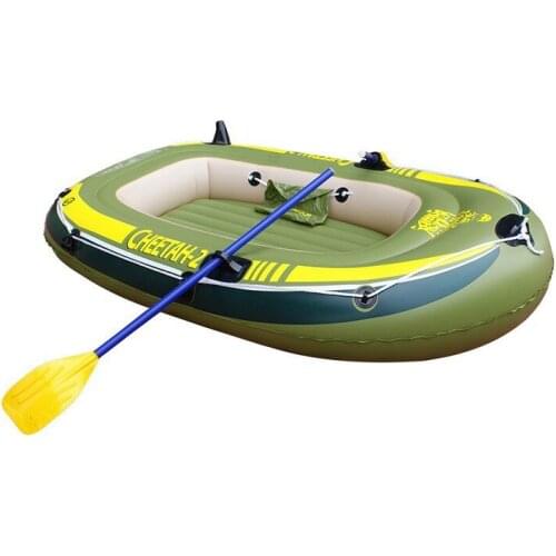2 persons Inflatable Boat Thicken 0.6mm PVC Inflatable Boat Drifting craft Kayak Fishing Boat Canoeing Inflatable pool float