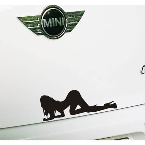 Aliauto Car-styling Funny Car-Covers Sex Girl Car Sticker And Decal Accessories For Ford Focus Peugeot Renault Volkswagen Golf