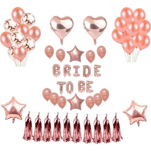 Bride Be Balloons Bridal Cap Crown Sash Badge Hen Night Party Decoration Bridal Shower Bachelorette Party Supplies