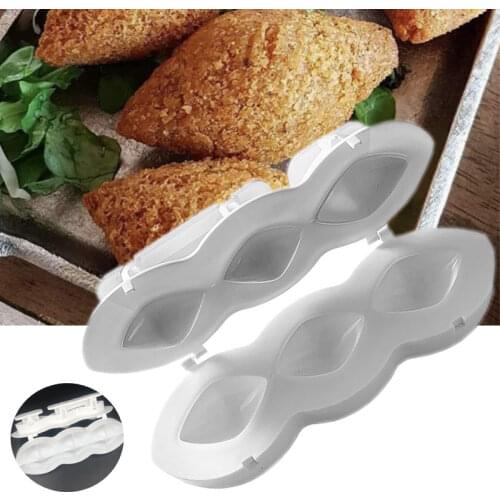 2021 New Meatball Maker Manual Kibbeh Meatloaf Mold Maker Press Minced Meat Processor Home Cake Desserts Kitchen Tools Meat Pie