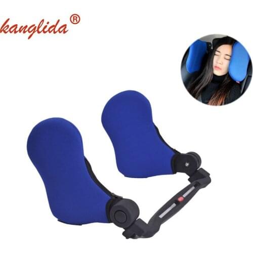 KANGLIDA Car Seat Headrest Car Neck Pillow Sleep Side Head Support High Elastic Retractable Support On Sides For Kids & Adults