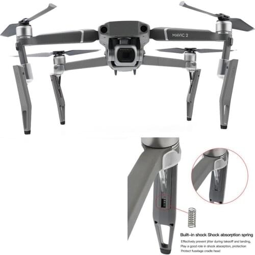 Heighten landing gear gimbal shock absorber leg for dji mavic 2 zoom pro drone Accessories