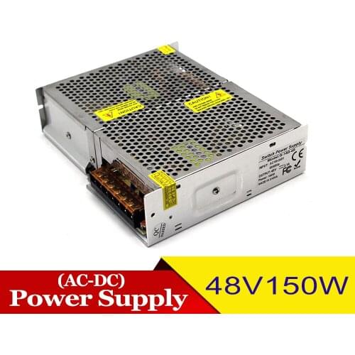 Regulated DC Power Supply Unit 48V 3.1A 150W Transformers 110v 220V AC DC48V SMPS for LED Lighting Stepper Motor CNC Router