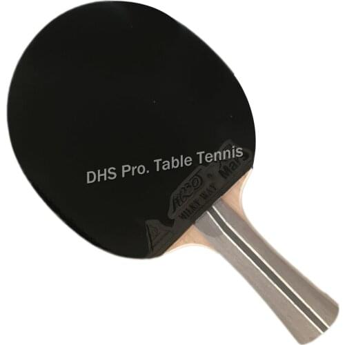 Milky Way Galaxy YINHE 04B 04 B 04-B pips-in shakehand table tennis racket + a bat case Shakehand long handle FL