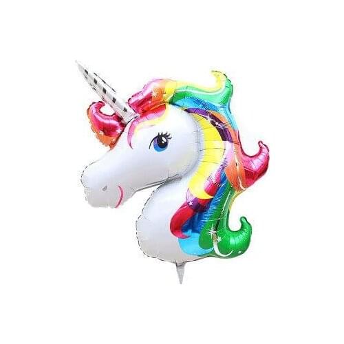 Partici Unicorn Foil Balloon 45x28cm party material