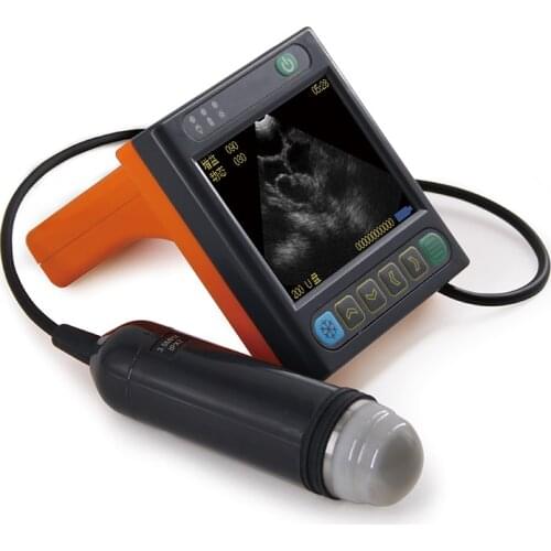 3.5 Inch LCD Screen Veterinary Ultrasound Scanner Cattle Cow Pig Sheep Horse Farm Ultrasound Pregnancy testing Machine