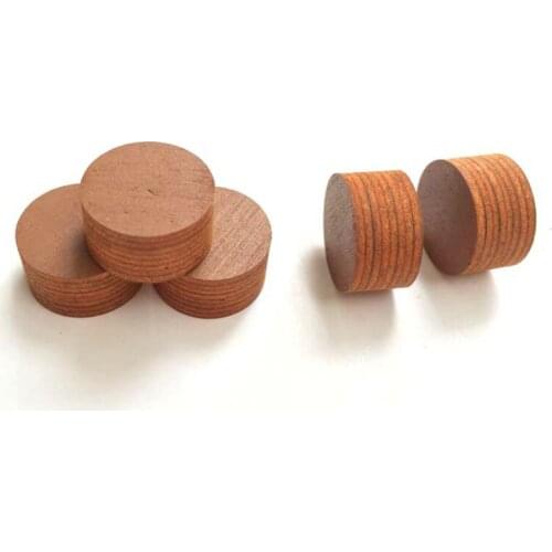 Xmlivet Free shipping 5pcs Dark Brown 14mm Billiards pool cue tips SS/S/M/H 8layers pigskin Cue Stick tips Billiard Accessories