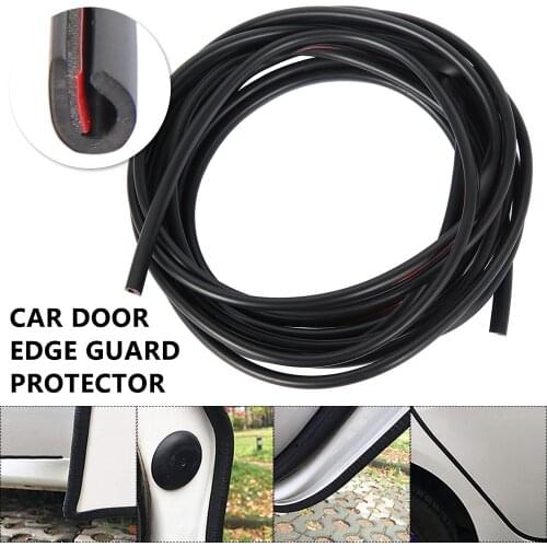 Car Door Edge Protector Universal Auto Door Guard Protective Strips Universal Automobiles Doors Trunk Hood Seal Sealant Strip