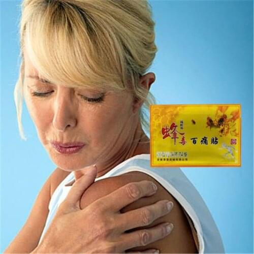 10Bags Far infrared Bee venom Analgesic plaster Joint Pain Patch Neck Back Body Massage Relaxation pain relief Balm