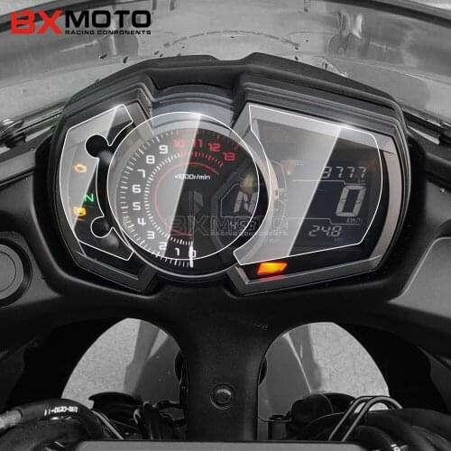 2 Set Cluster Scratch Screen Protection Film Protector For Kawasaki NINJA 650 Ninja 1000 250 400 Z1000SX Versys X-300 X250
