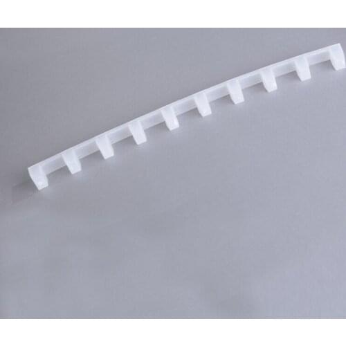 2 PCS White Wide Beehive Plastic Frame Ends / Spacers Bee Raising Nurturing Divider Beekeeping Equipment Tools
