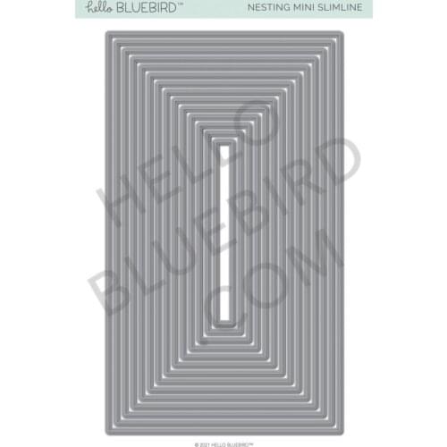 2021 AliliArts Metal Cutting Dies Slimline Nesting frame diy Scrapbooking Photo Album Decorative Embossing PaperCard Crafts Die